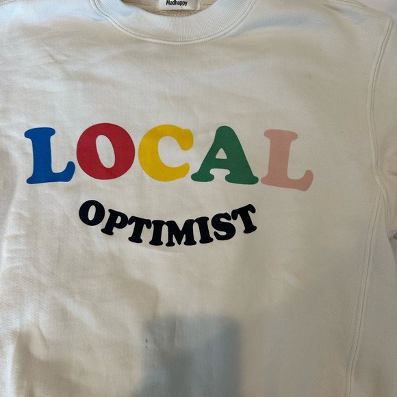 Madhappy Local Optimist Fleece Crewneck - Picture 3 of 5